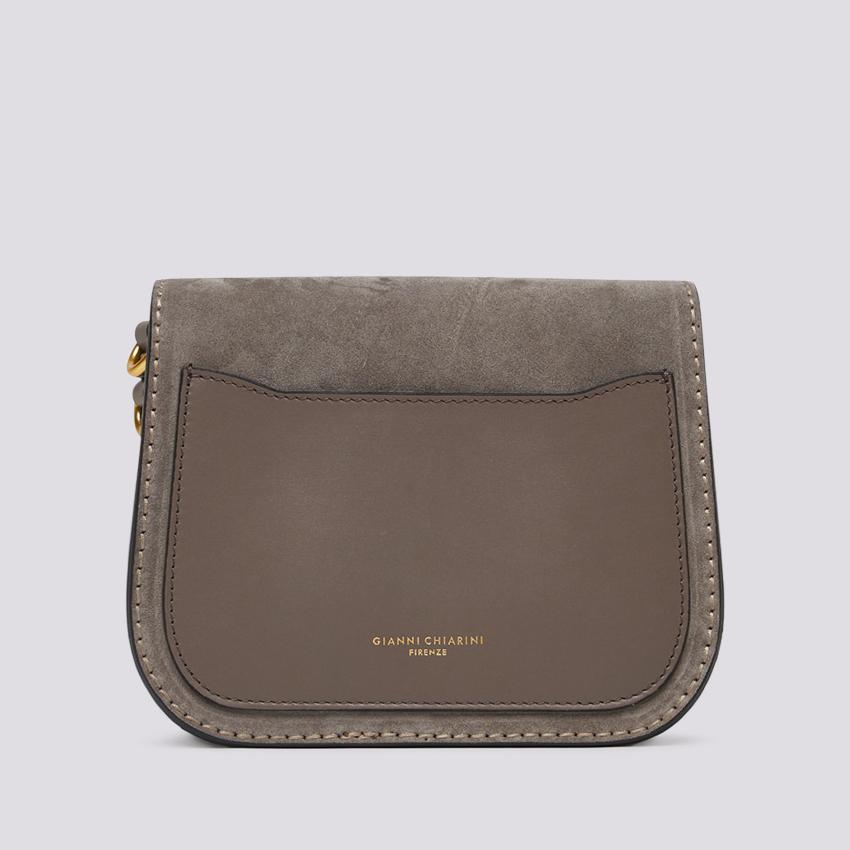 BORSA tracolla Meg In suede light grey