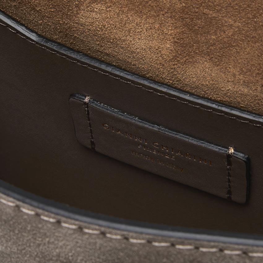 BORSA tracolla Meg In suede light grey