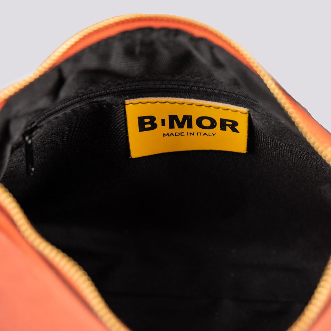 BORSA  CON CATENA ORO OPACA "QUEEN" IN PELLE MATTONE